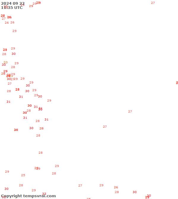 Aktuelle Messwerte für Philippinensee